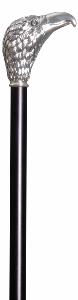 Eagle Formal Cane, <br>silver plated